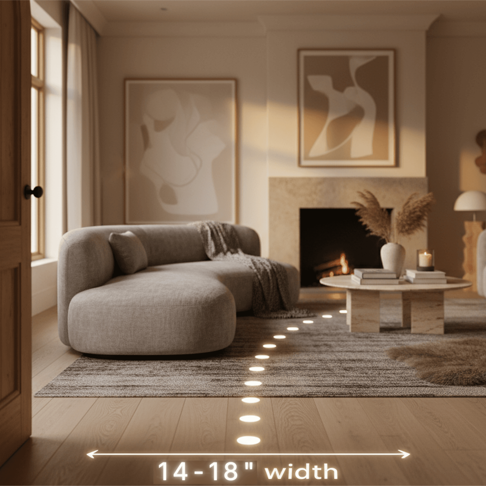AI-assisted room design overlay