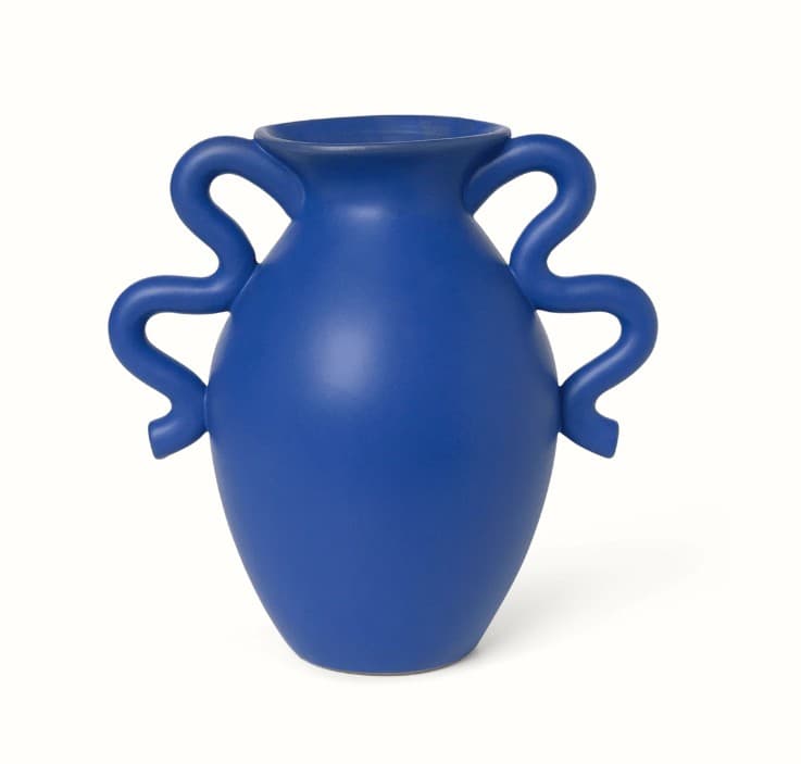 Verso Table Vase — Bright Blue