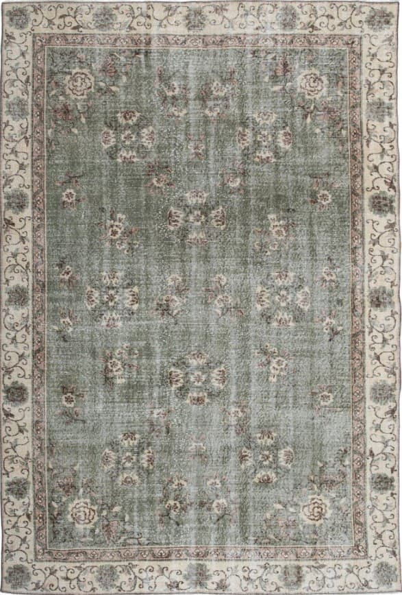 Vintage Distressed Rug 6'8" × 10'0"