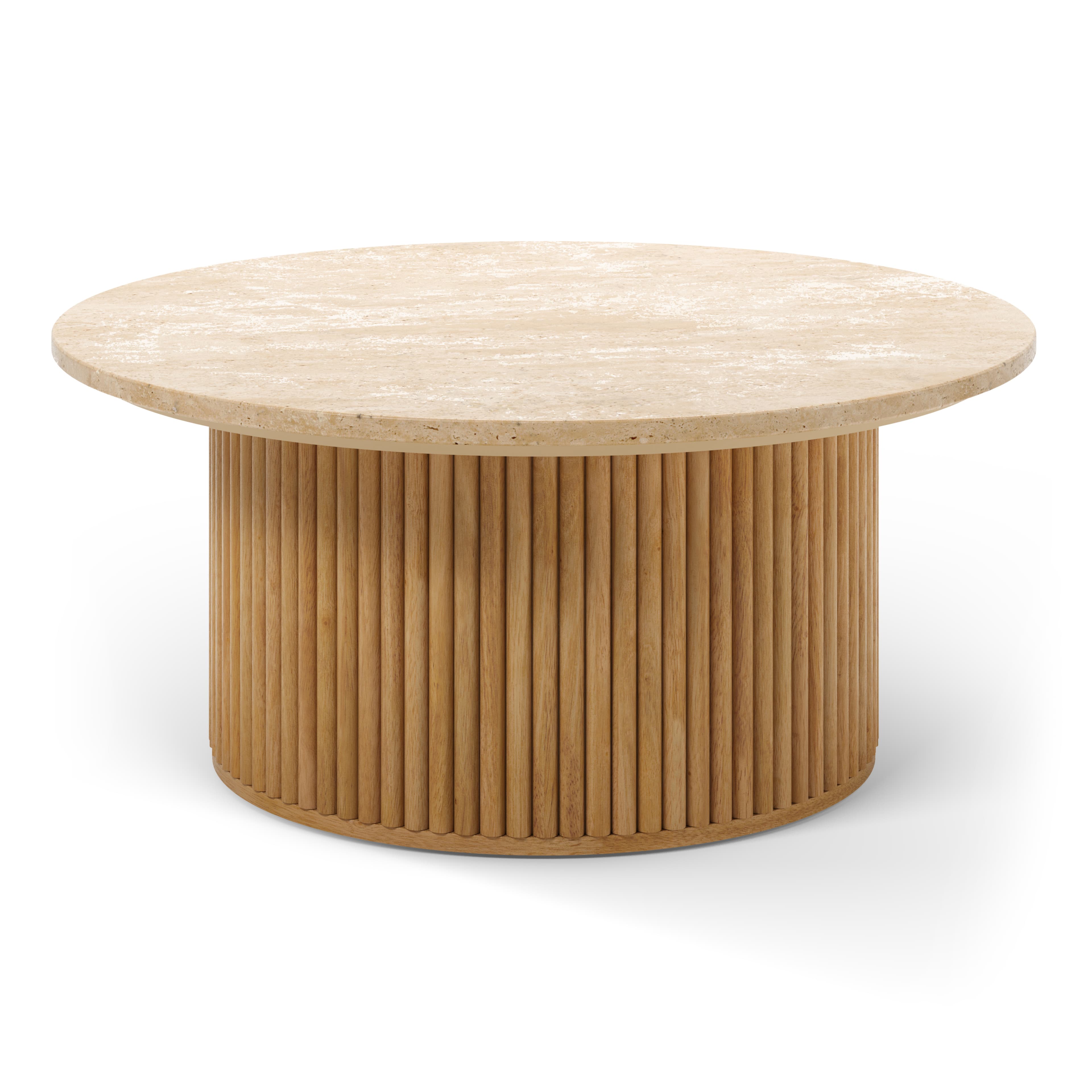 Tala Travertine Coffee Table