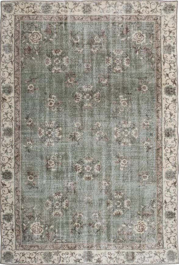 Vintage Distressed Rug 6'8" × 10'0"