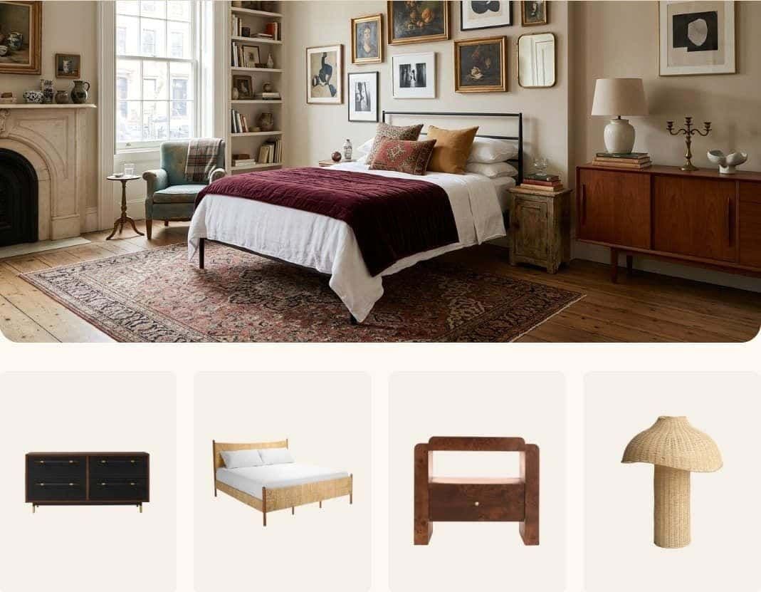 AI Mood Board example